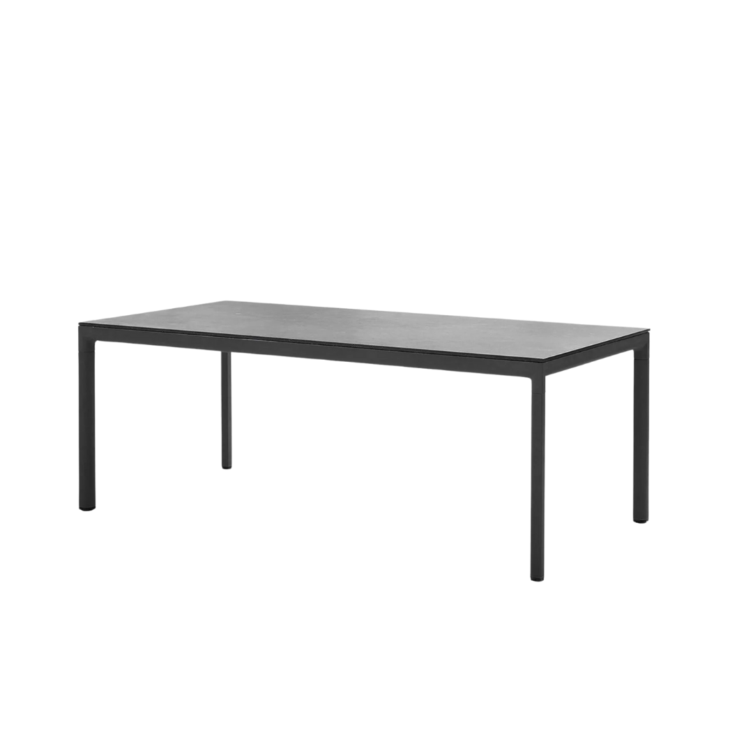 Mesa Armani Aluminio Negro X 2.10